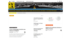 Desktop Screenshot of infraestructurahoy.com